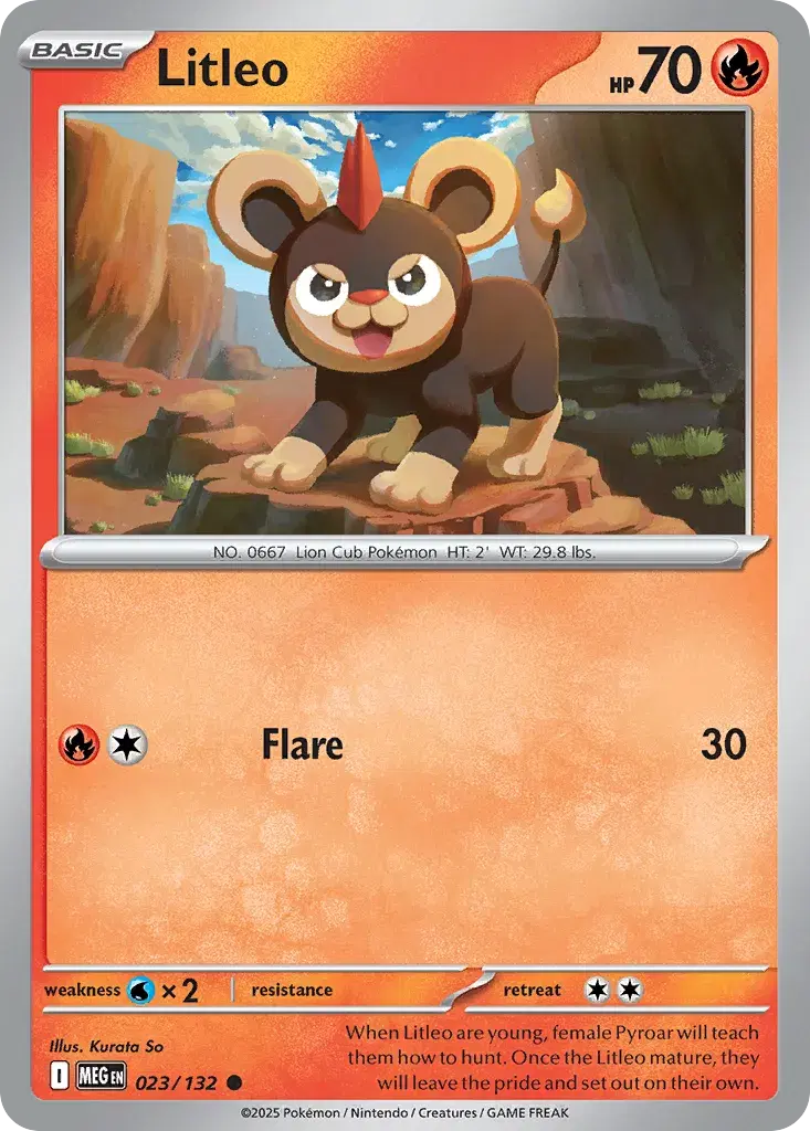 Litleo Mega Evolution 23