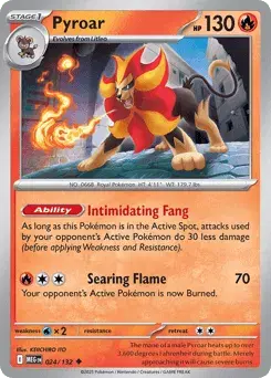 Pyroar Mega Evolution