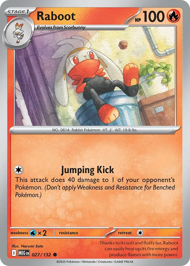 Raboot Mega Evolution 27