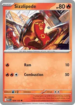 Sizzlipede Mega Evolution
