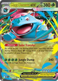 Mega Venusaur ex Mega Evolution