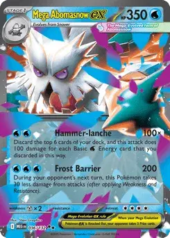 Mega Abomasnow ex Mega Evolution