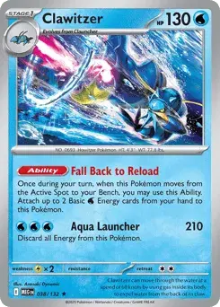 Clawitzer Mega Evolution