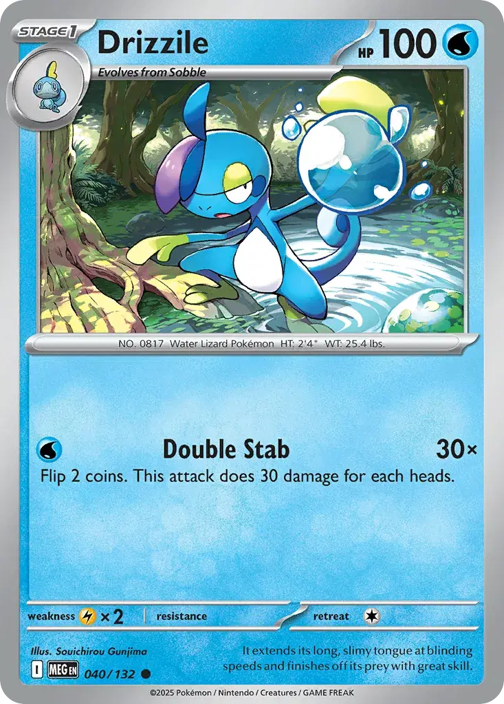 Drizzile Mega Evolution 40