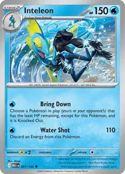 Inteleon Mega Evolution