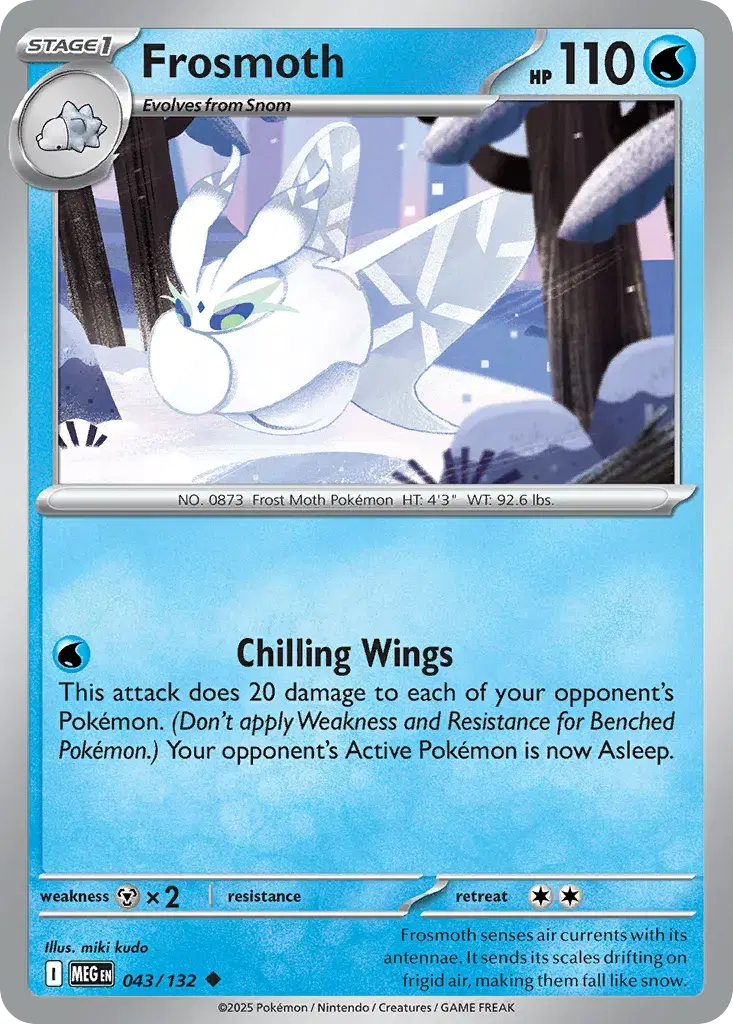 Frosmoth Mega Evolution 43