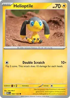 Helioptile Mega Evolution