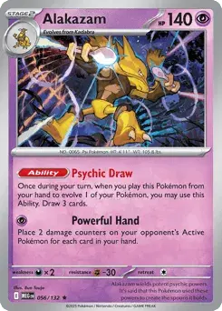 Alakazam Mega Evolution