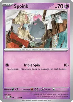 Spoink Mega Evolution