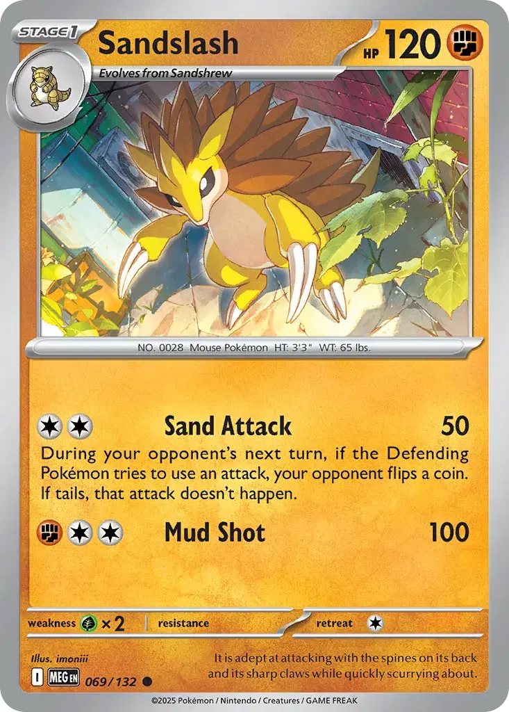 Sandslash Mega Evolution 69