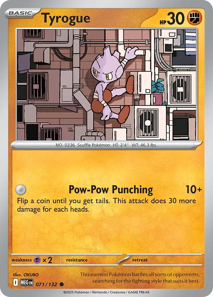 Tyrogue Mega Evolution 71