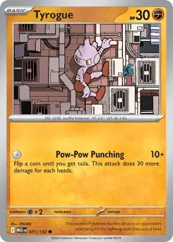Tyrogue Mega Evolution