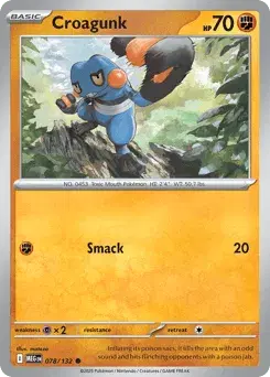 Croagunk Mega Evolution
