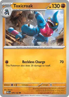 Toxicroak Mega Evolution