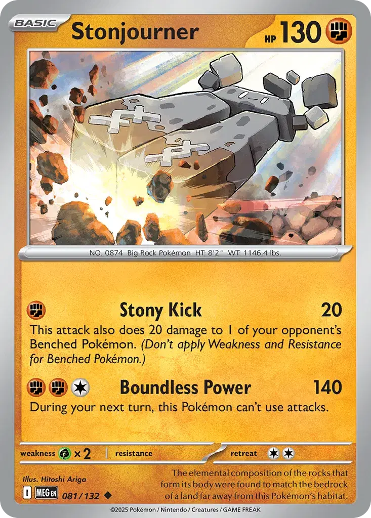 Stonjourner Mega Evolution 81