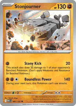 Stonjourner Mega Evolution