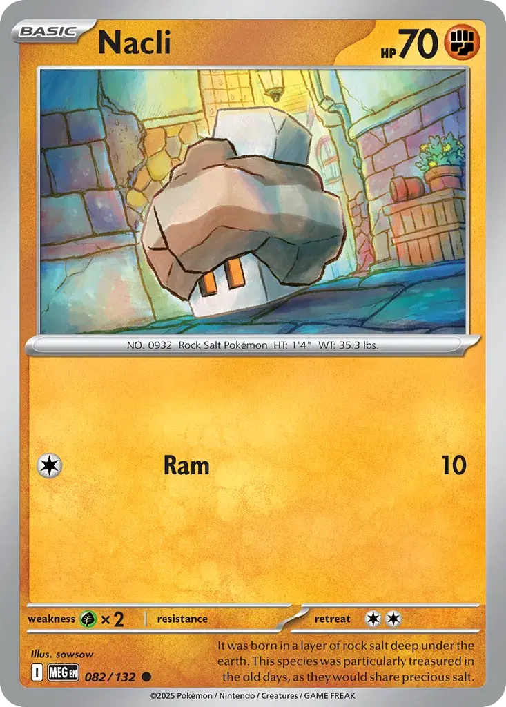 Nacli Mega Evolution 82