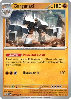 Garganacl Mega Evolution