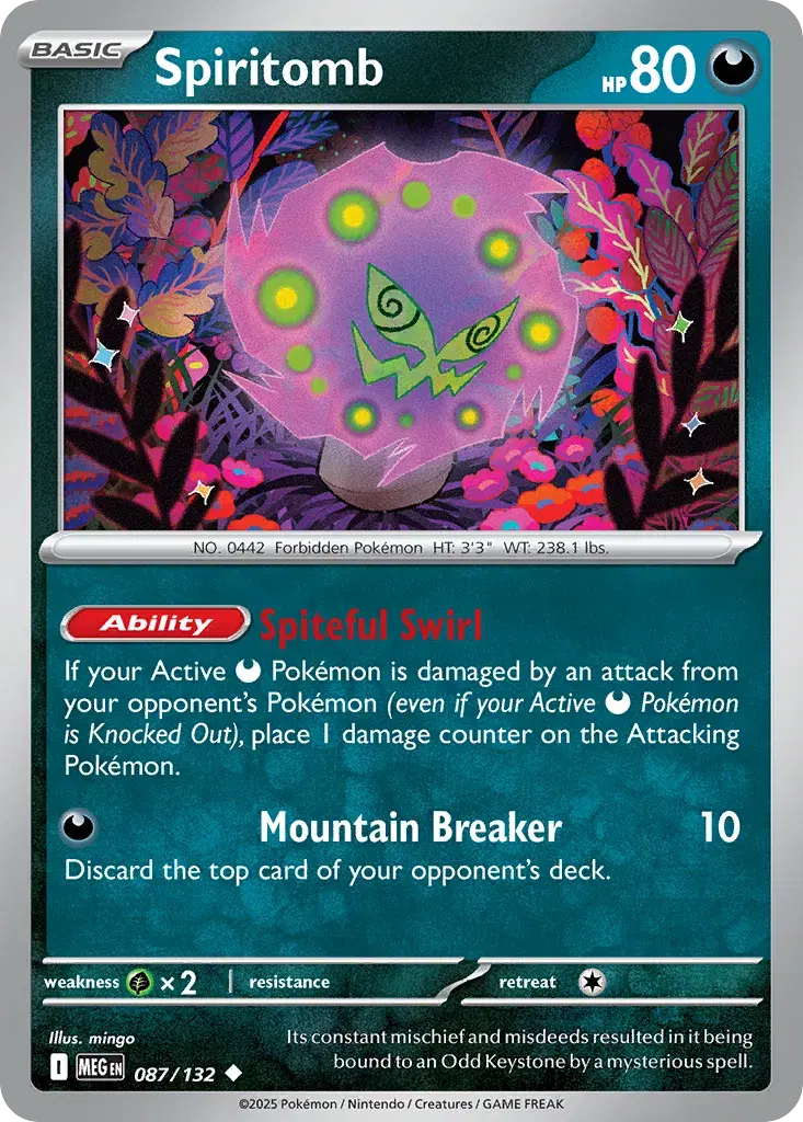 Spiritomb Mega Evolution 87