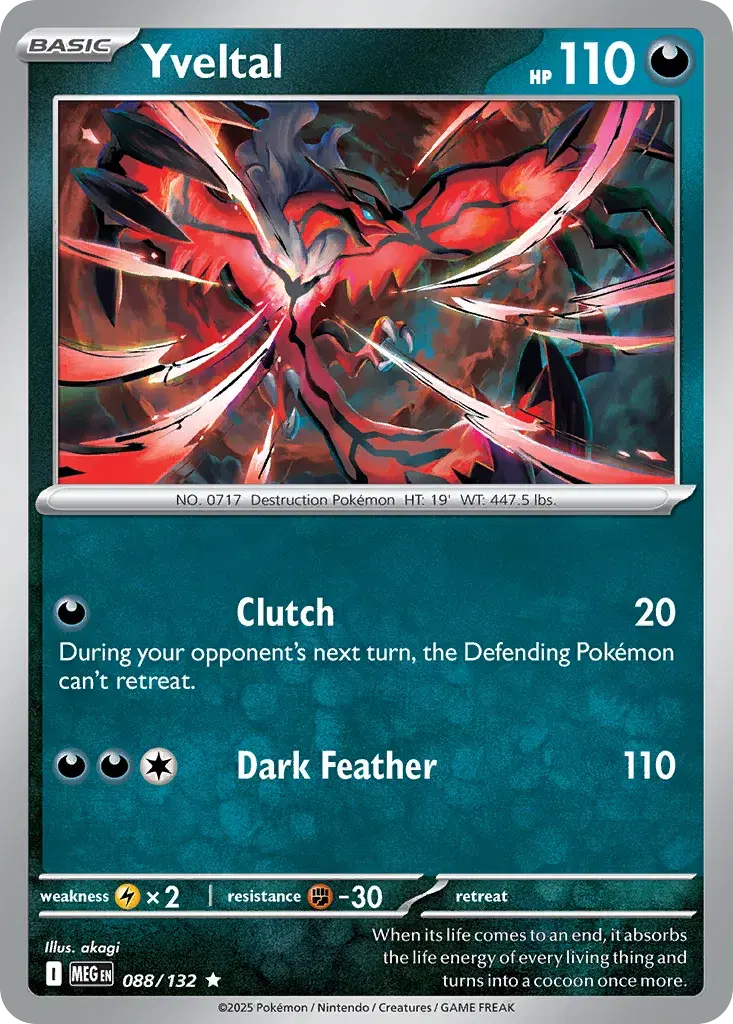 Yveltal Mega Evolution 88