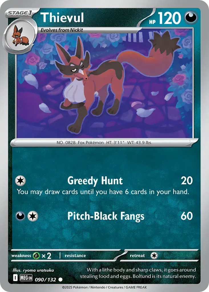 Thievul Mega Evolution 90