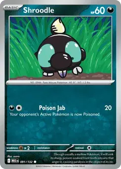 Shroodle Mega Evolution
