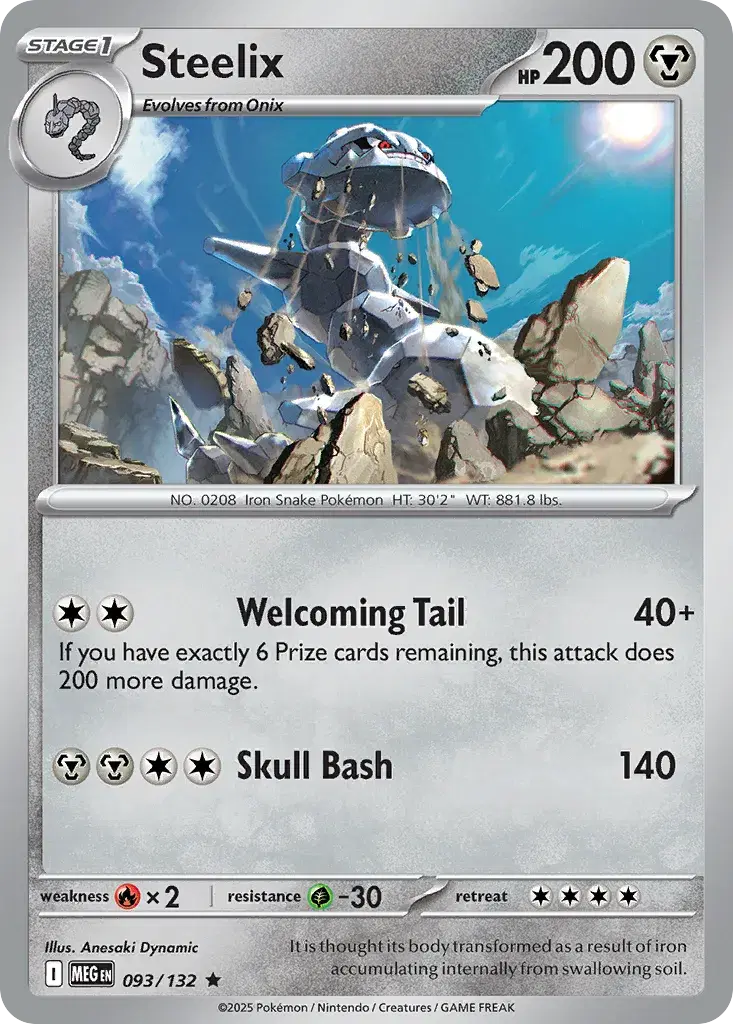 Steelix Mega Evolution 93