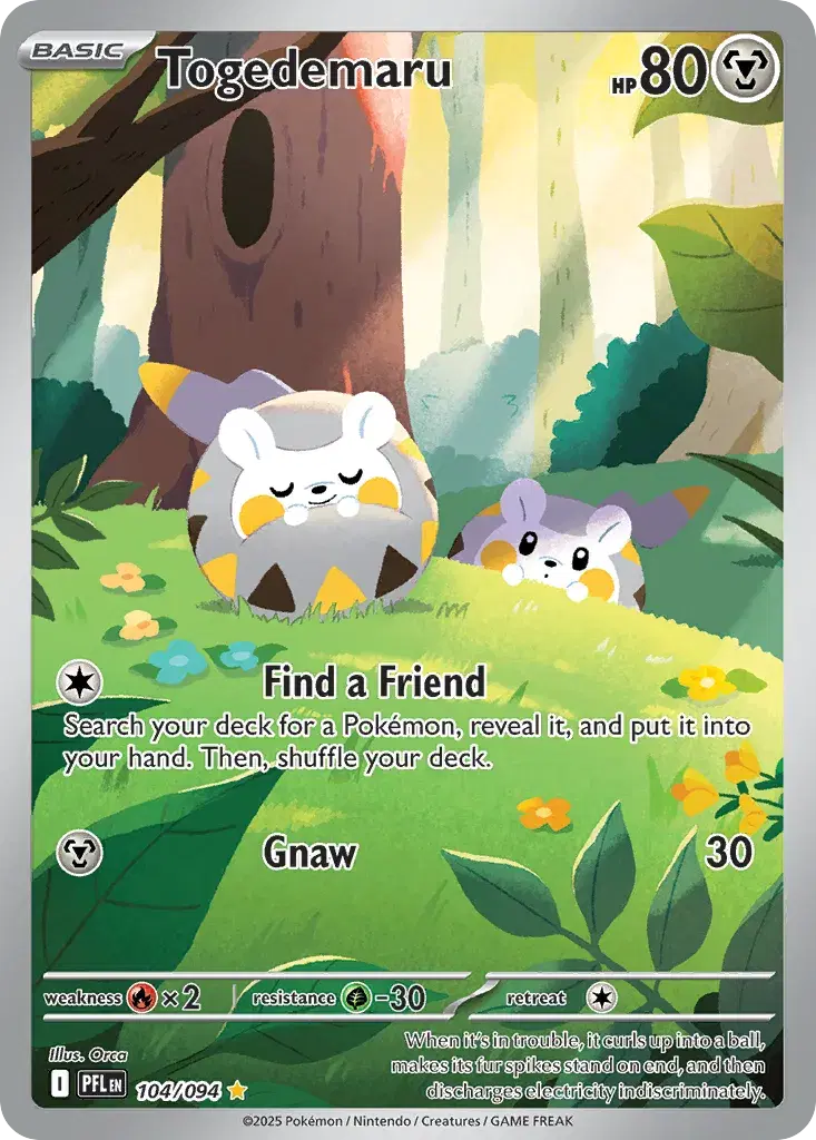 Togedemaru Phantasmal Flames 104