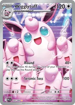 Wigglytuff Phantasmal Flames