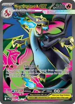 Mega Charizard X ex Phantasmal Flames