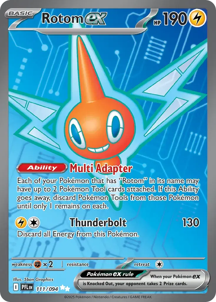 Rotom ex Phantasmal Flames 111