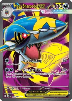 Mega Sharpedo ex Phantasmal Flames