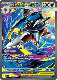 Mega Sharpedo ex Phantasmal Flames