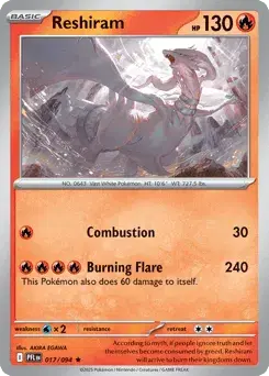 Reshiram Phantasmal Flames