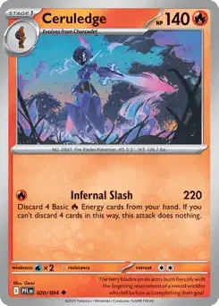 Ceruledge Phantasmal Flames