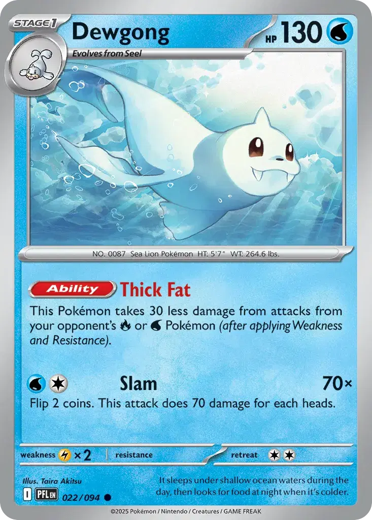 Dewgong Phantasmal Flames 22