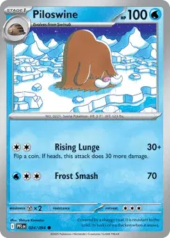 Piloswine Phantasmal Flames