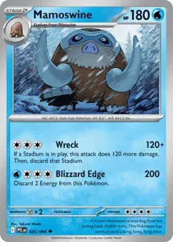 Mamoswine Phantasmal Flames