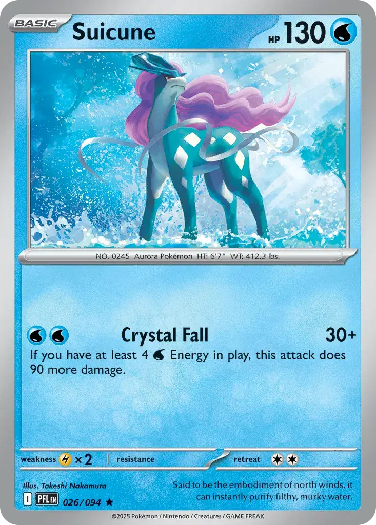 Suicune Phantasmal Flames 26