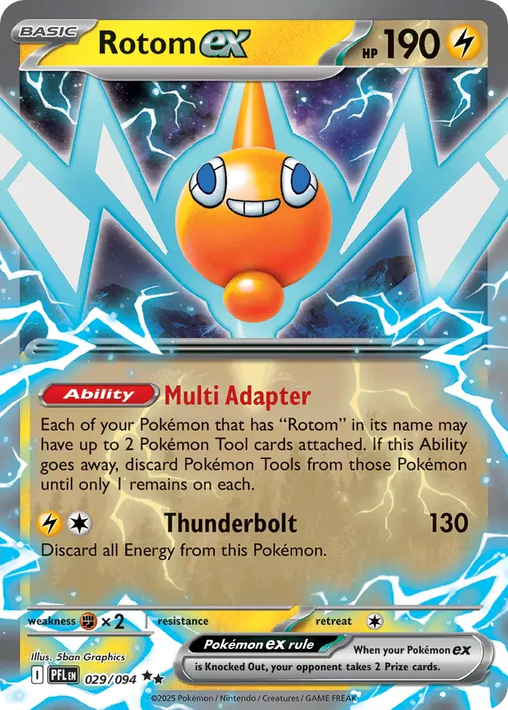 Rotom ex Phantasmal Flames 29