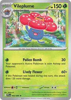 Vileplume Phantasmal Flames