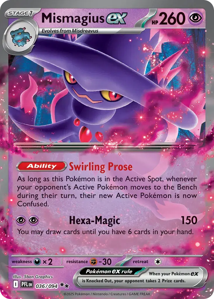 Mismagius ex Phantasmal Flames 36