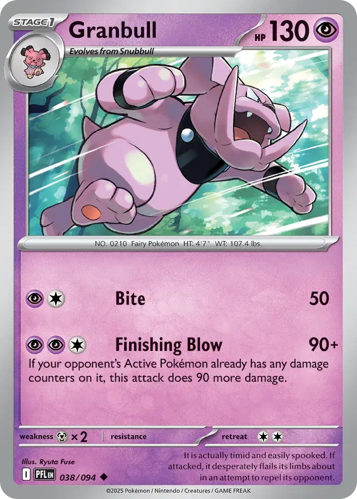 Granbull Phantasmal Flames 38