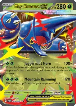 Mega Heracross ex Phantasmal Flames