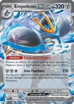 Empoleon ex Phantasmal Flames