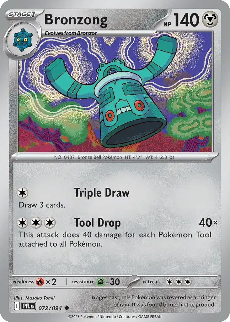 Bronzong Phantasmal Flames 72