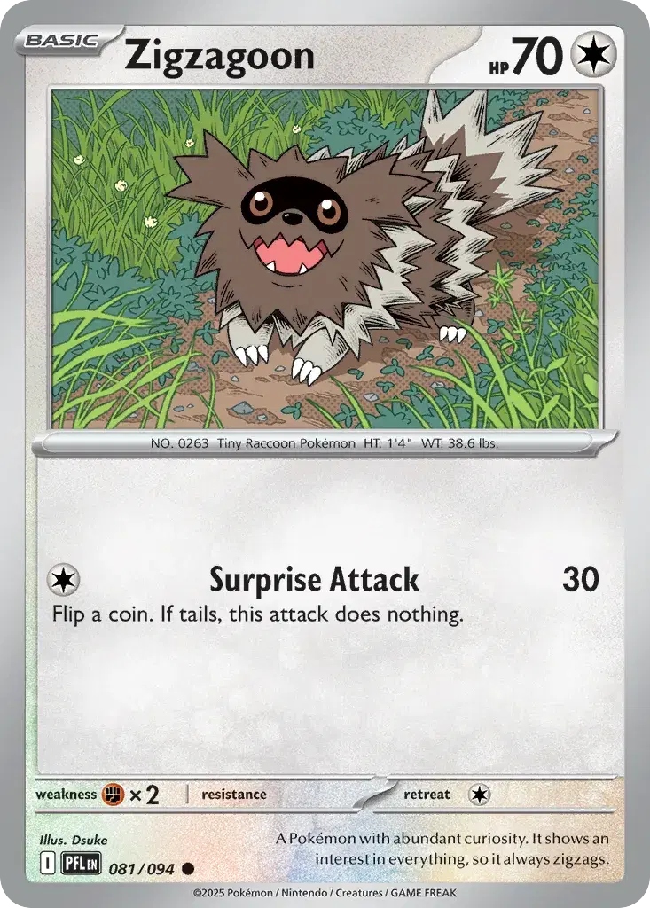 Zigzagoon Phantasmal Flames 81