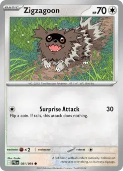 Zigzagoon Phantasmal Flames