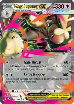 Mega Lopunny ex Phantasmal Flames