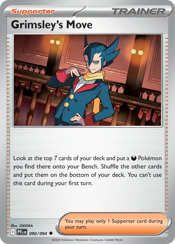 Grimsley's Move Phantasmal Flames 90